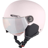 Casco De Invierno Alpina Zupo Visor Q-Lite Rose Matt 51-55