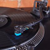 Audio Technica At-Vm95c/H, Tonabnehmer Negro/Azul