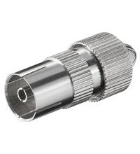 Coaxial Socket With Screw Fix