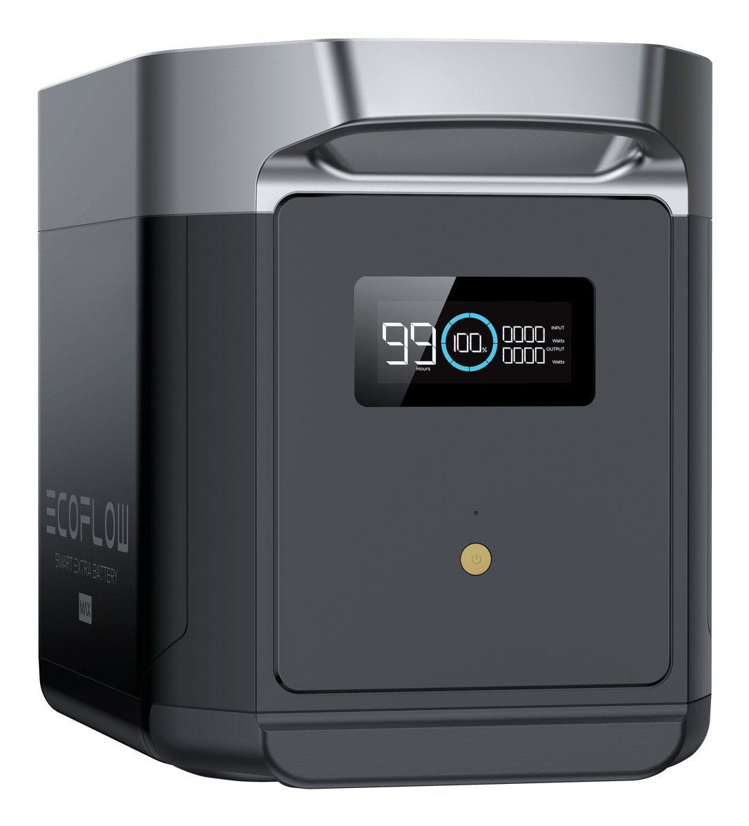 Ecoflow Intelligenter Zusatzakku Para Delta 2 Max (Negro/Gris, 2.048 Wh, Lfp-Akku) 606691