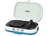 EAN 8011000022130 - Trevi TT 1020 BT Tocadiscos de tracción directa Azul, Blanco Semiautomático imagen 2