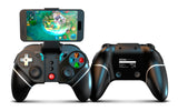 Krom Kexal Negro, Rojo, Blanco Bluetooth/Usb Gamepad Analógico/Digital Android, Nintendo Switch, Pc, Ios