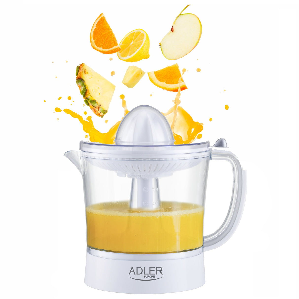 Exprimidor Adler Citrus Juicer Ad 4009 Blanco 40w