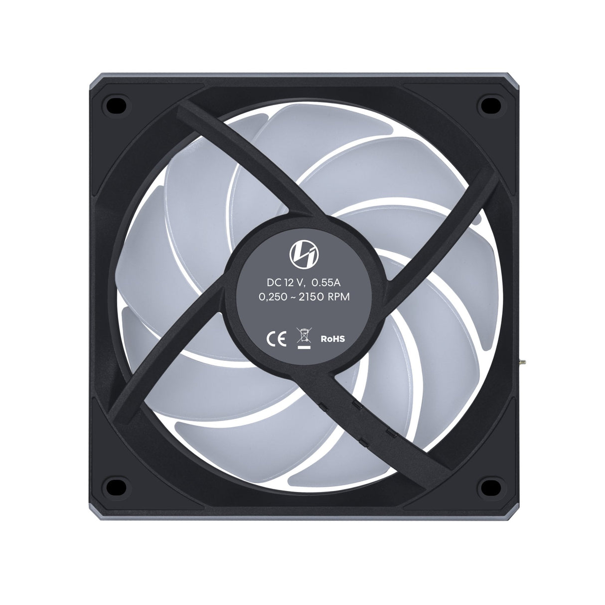 Ventilador  Pc 120x120 Lian Li Uni Fan Cl Black 3ud Argb