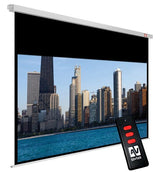 Avtek Cinema Electric 270 270x200cm 16:9 Matt-White Black Borders