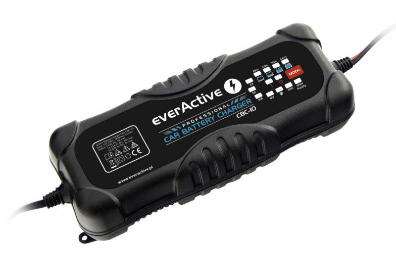 EAN 5902020523963 - Everactive CBC-10 Cargador de batería para vehículos 12-24 V Negro imagen 2