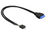 Delock Cable Usb 3.0 Hembra/ Usb 2.0 Macho 0,6 Met