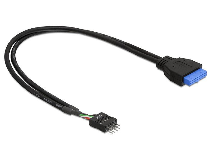 EAN 4043619837915 - DeLOCK USB 3.0 19 pin - USB 2.0 8 pin 45cm imagen 1