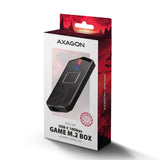 EAN 8595247908544 - Axagon EEM2-GAM, USB-C 10Gbps - NVMe & SATA SSD GAME M.2 box, bezšroubkový Caja externa para unidad de es imagen 24