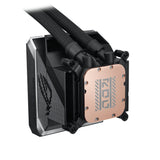 Refrigeración Liquida Cpu  Asus Rog Mrix Slc Iv 360 Argb Lcd Negro
