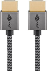 EAN 4040849757549 - Goobay 75754 cable HDMI 3 m HDMI tipo A (Estándar) Gris imagen 5