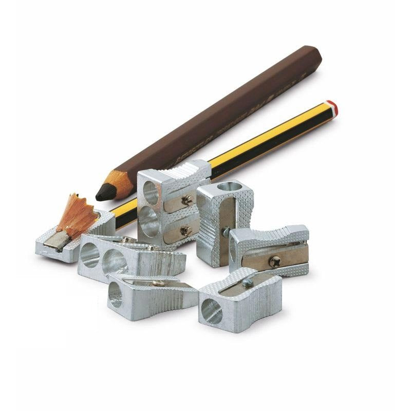 Faibo Afilalápices Metálico Doble Uso Cuña -12u-