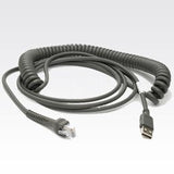 Cable-Type A, Usb 9ft, Coiled U12, Coiled