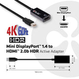 EAN 0841615101054 - CLUB3D CAC-1180 adaptador de cable de vídeo Negro imagen 3