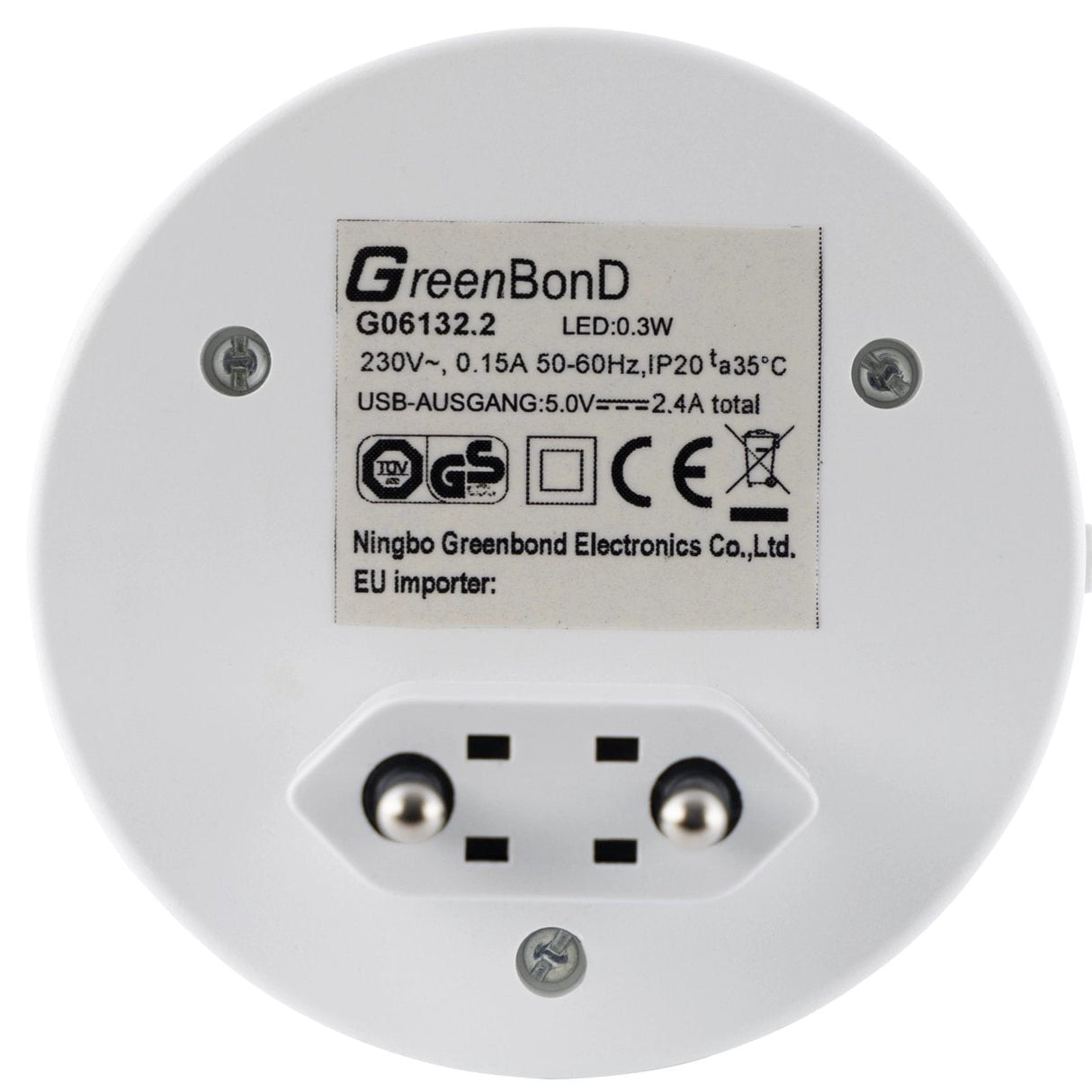 Rev Night Light Led Sensor 2x Usb-A