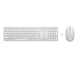 EAN 0196188142257 - HP 650 Wireless Keyboard and Mouse Combo White teclado Ratón incluido Hogar RF inalámbrico Blanco imagen 1