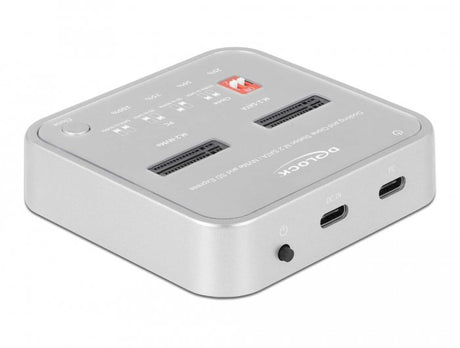 EAN 4043619641383 - DeLOCK 64138 base de conexión para disco duro Plata imagen 1