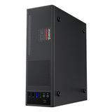 Caja Pc Unykach Uk3006 Slim Microatx Con Fuente De Alimentacion 150w - Tamaño Disco Soportado 2.5" - Usb-A 2.0/3., Usb-C Y