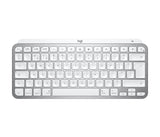 Logitech Mx Keys Mini For Mac Teclado Retroiluminación Bluetooth Qwerty Reino Unido Gris Pálido
