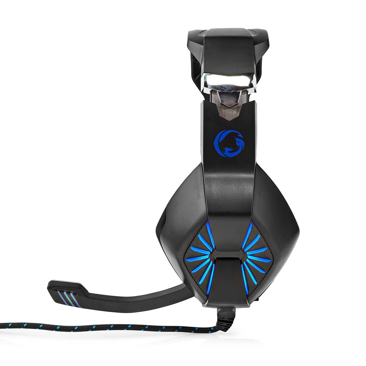 Nedis Auriculares Gaming Supraaural Stereousb Type-A / 2x 3.5 Mm/ Micrfono 2.20 M Led