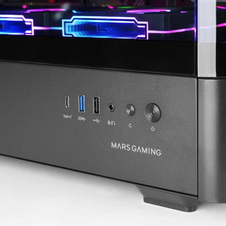 EAN 8435693112709 - Mars Gaming MCLCDPRO carcasa de ordenador Midi Tower Negro imagen 10