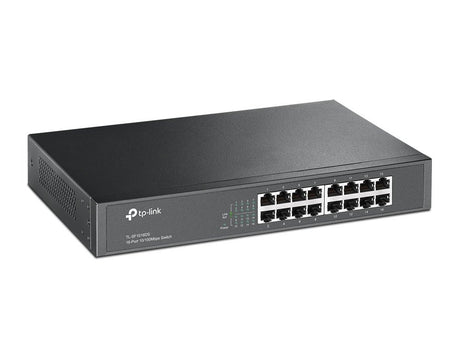EAN 0845973020880 - TP-Link TL-SF1016DS No administrado Fast Ethernet (10/100) Negro imagen 2