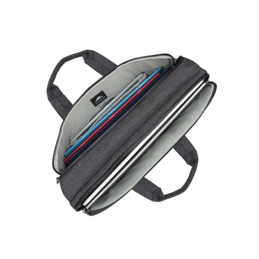 Maletín Rivacase Lantau 15.6" Negro, Gris