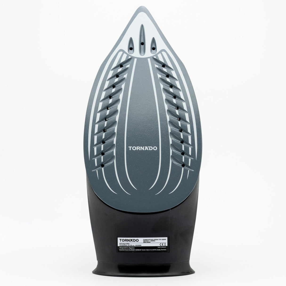 EAN 6221127467130 - TORNADO TST-2000G plancha Plancha a vapor Suela de cerámica 2000 W Negro imagen 7
