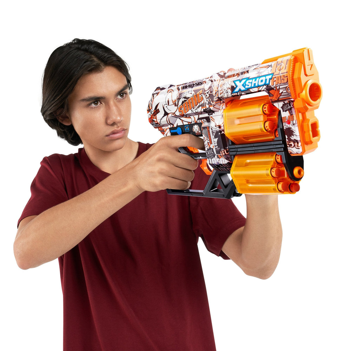 Wyrzutnia Skins Dread Sonic 12 Strzalek Retro