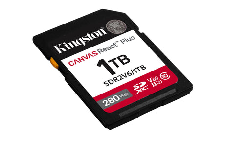 EAN 0740617340556 - Kingston Technology Canvas React Plus 1 TB SDXC UHS-II Clase 10 imagen 1