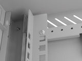 EAN 5901969441611 - Lanberg WF11-3306-10S armario rack 6U Bastidor de pared Gris imagen 10