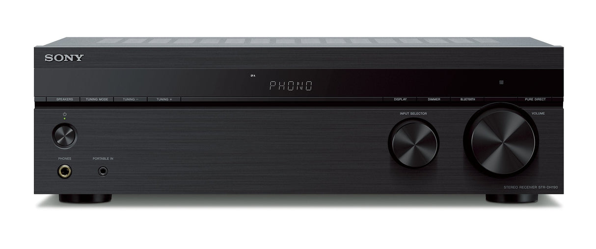 Str-Dh190, Receptor Av Negro, Bluetooth, Phono, Stereocinch