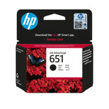 EAN 0889296160823 - HP 651 Black Original Ink Advantage Cartridge cartucho de tinta 1 pieza(s) Rendimiento estándar Negro imagen 1
