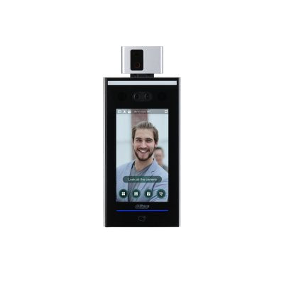 Dahua Asi7213x-V1-T1 Lector Autónomo Lcd Táctil De Reconocimiento Facial+Pin+Tarjeta Y Temperatura Corporal