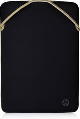 EAN 0195161357459 - HP Reversible Protective 14.1-inch Gold Laptop Sleeve 35,8 cm (14.1") Beige, Negro imagen 1