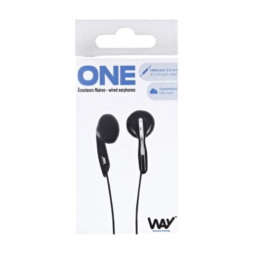 Auriculares Tnb Con Cable Jack Stereo Negro