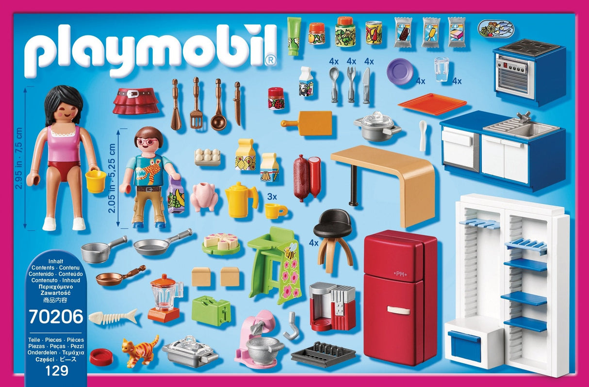 Playmobil 70206 Cocina Familiar