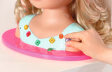 Zapf Creation Baby Born® Sister Styling Head Princess, Cabeza De Maquillaje Y Peluquería 835432