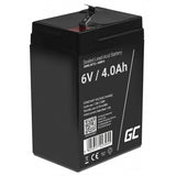 Green Cell Agm15 Batería Para Sistema Ups Sealed Lead Acid (Vrla) 6 V 4 Ah