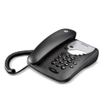 Telf. Con Cable Motorola Ct1  Negro No Display/Rellamada/Función Mute/ Teclas Memoria 107ct1black