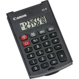Canon Calculadora De Bolsillo As-8 Negra