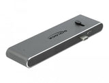 Delock 87752 Base Para Portátil Y Replicador De Puertos Alámbrico Usb 3.2 Gen 1 (3.1 Gen 1) Type-C Gris, Estación De Acoplamiento Gris, Alámbrico, Usb 3.2 Gen 1 (3.1 Gen 1) Type-C, Gris, Microsd (Transflash), Sd, 3840 X 2160 Pixeles, Metal