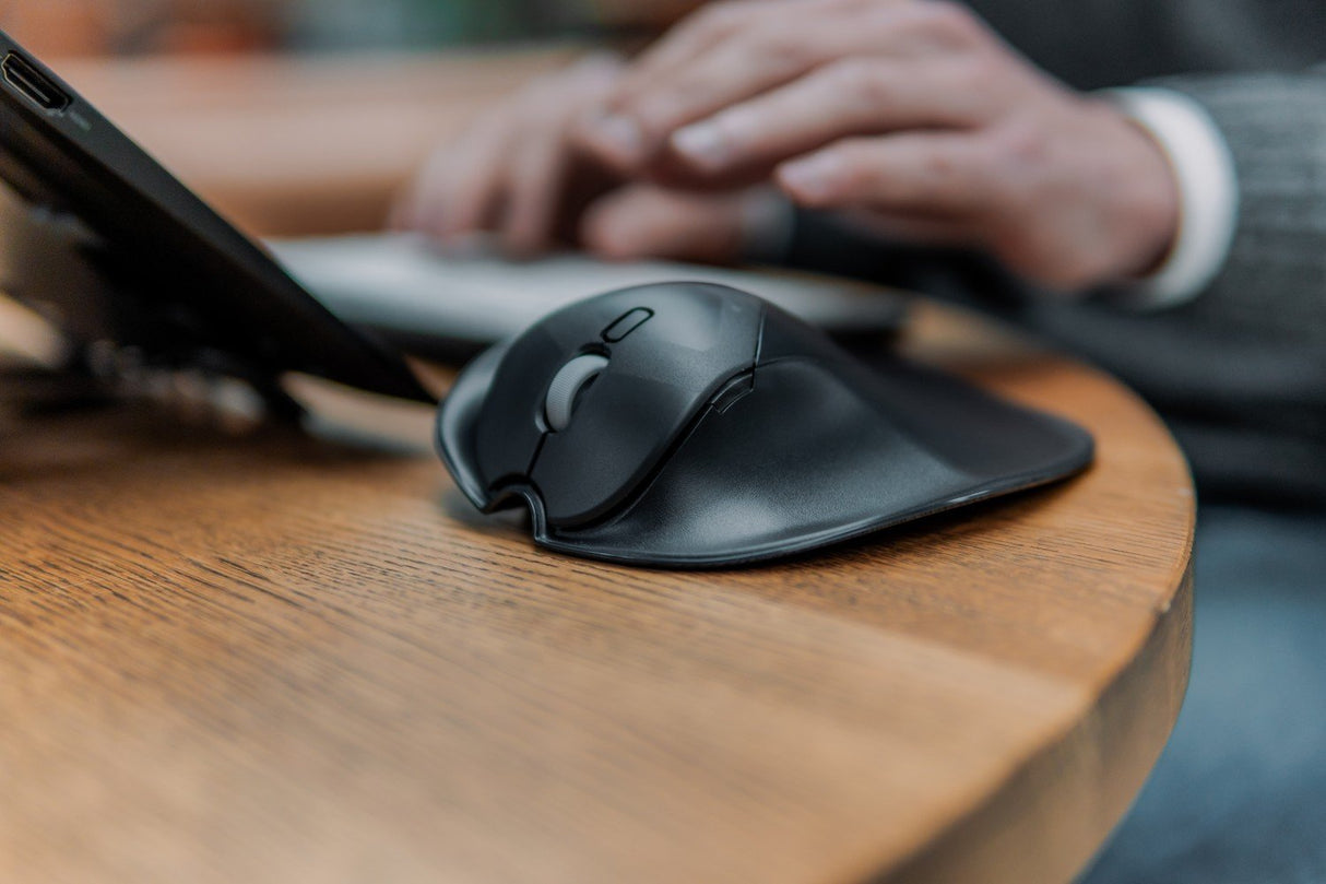 Bakkerelkhuizen Handshoemouse Shift Bluetooth Ratón Ambidextro Óptico 1000 Dpi