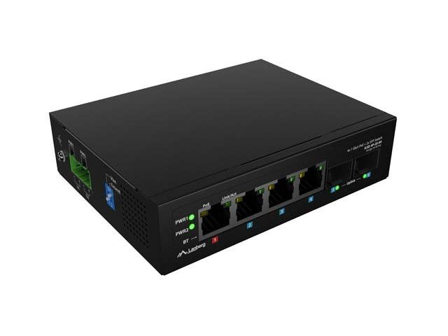 EAN 5901969447361 - Lanberg ILGE-4P-2S-90 switch No administrado Fast Ethernet (10/100) Energía sobre Ethernet (PoE) 1U Negro imagen 8