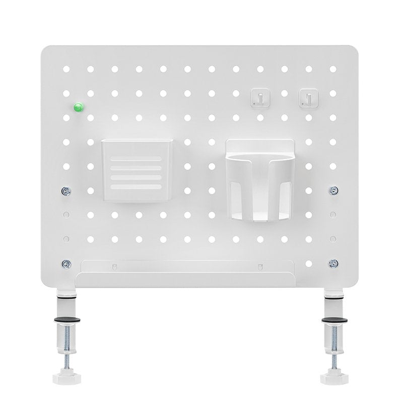 Pegboard, Clamp-On, Office, 420x477mm, Blanco