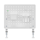 Pegboard, Clamp-On, Office, 420x477mm, Blanco