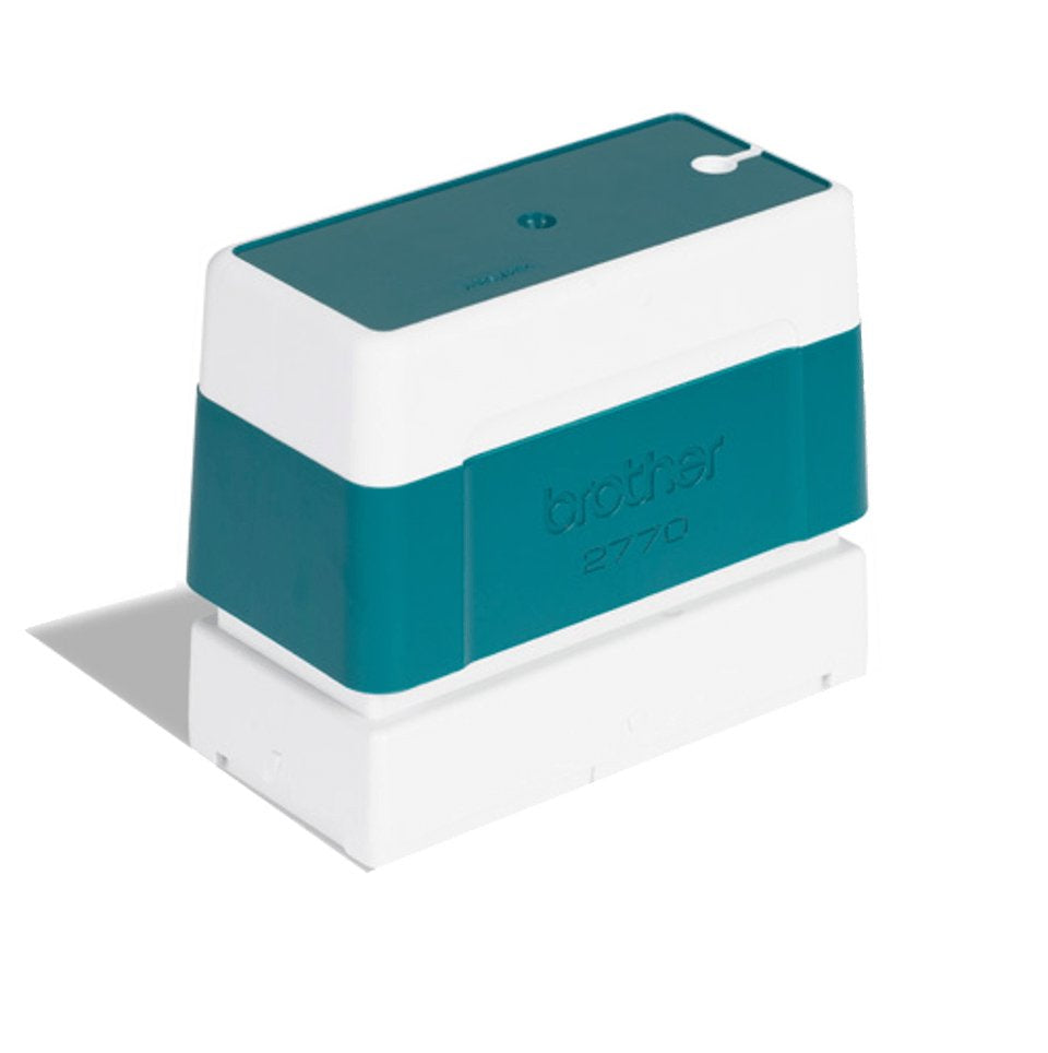 Brother 2770sellopretintadoverdetexto A Medida27 X 70 Mm (Paquete De 12)Para Stampcreator Pro Sc-2000, Pro Sc-2000usb