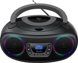 Denver Tdb-212gr Reproductor De Cd Portátil Gris