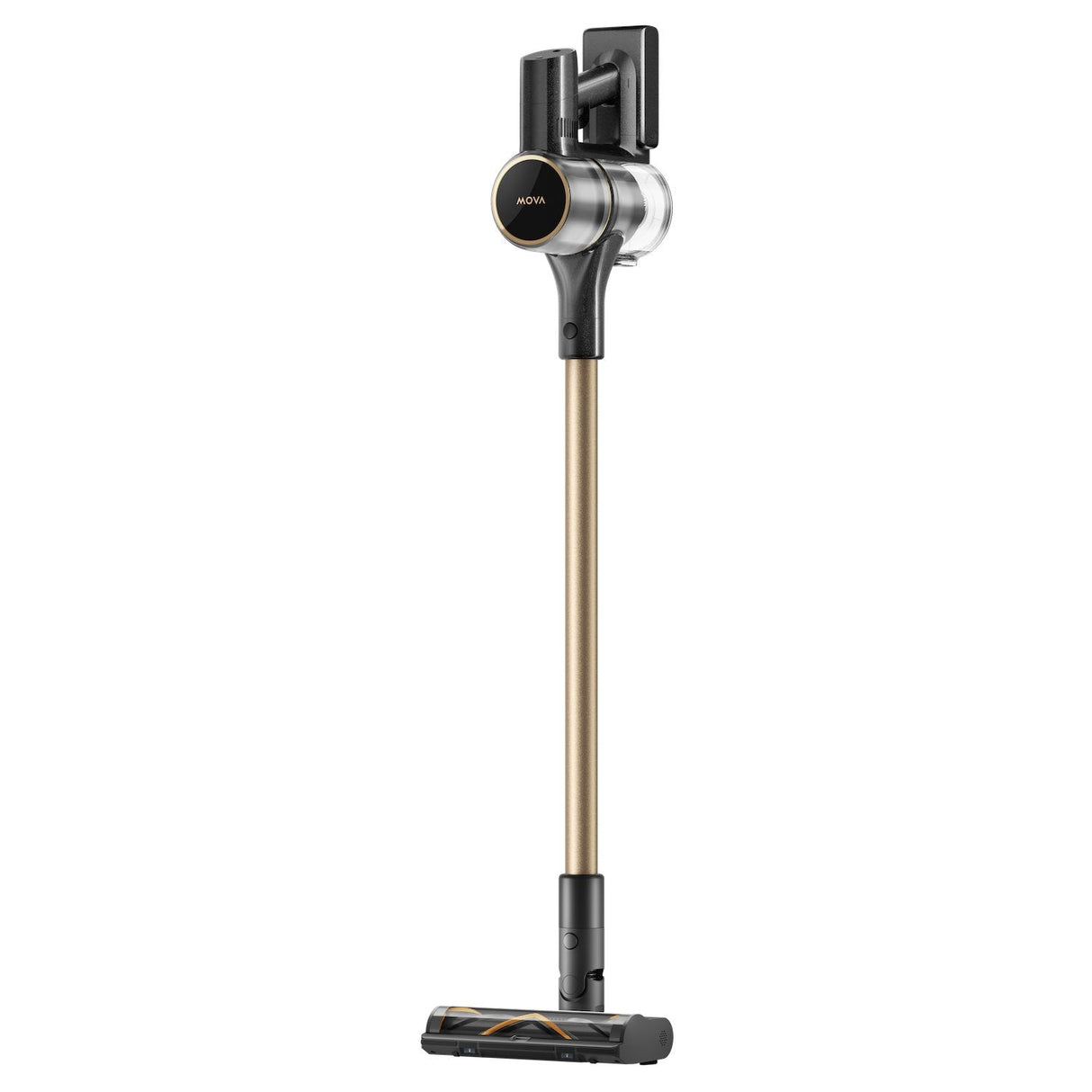 EAN 6977328062222 - MOVA Tech S5 Aspiradora escoba 2 en 1 Batería Secar Sin bolsa 0,6 L 570 W Negro, Oro 2,9 Ah imagen 3