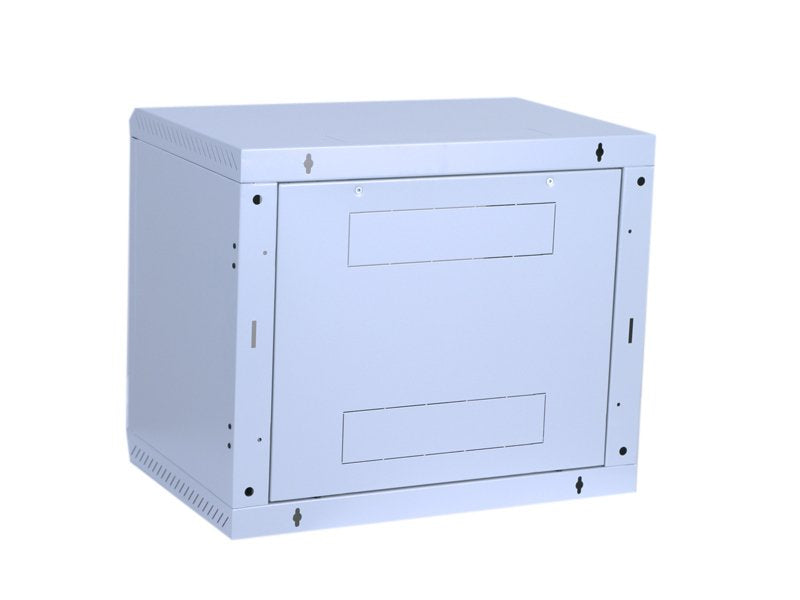 Bastidor De Pared Triton 19" Rack Wall-Mount 18u/500 Glass Door  Gris